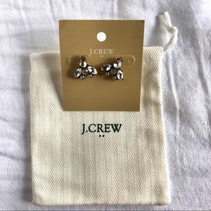 JCrew Small Studs Crystal Earrings